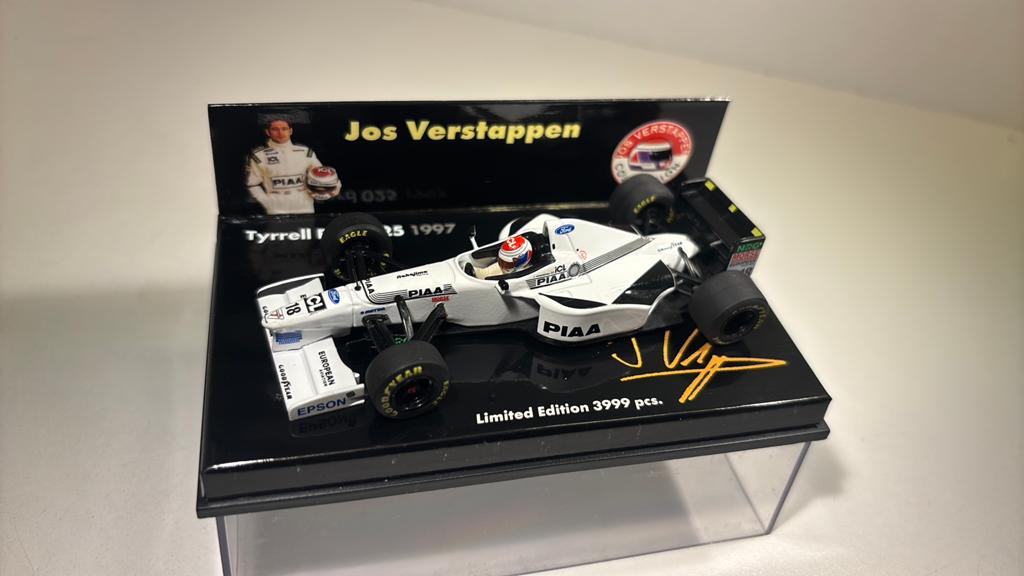 F1 Tyrrell ford 025 jos verstappen 1997 minichamps 1.43
