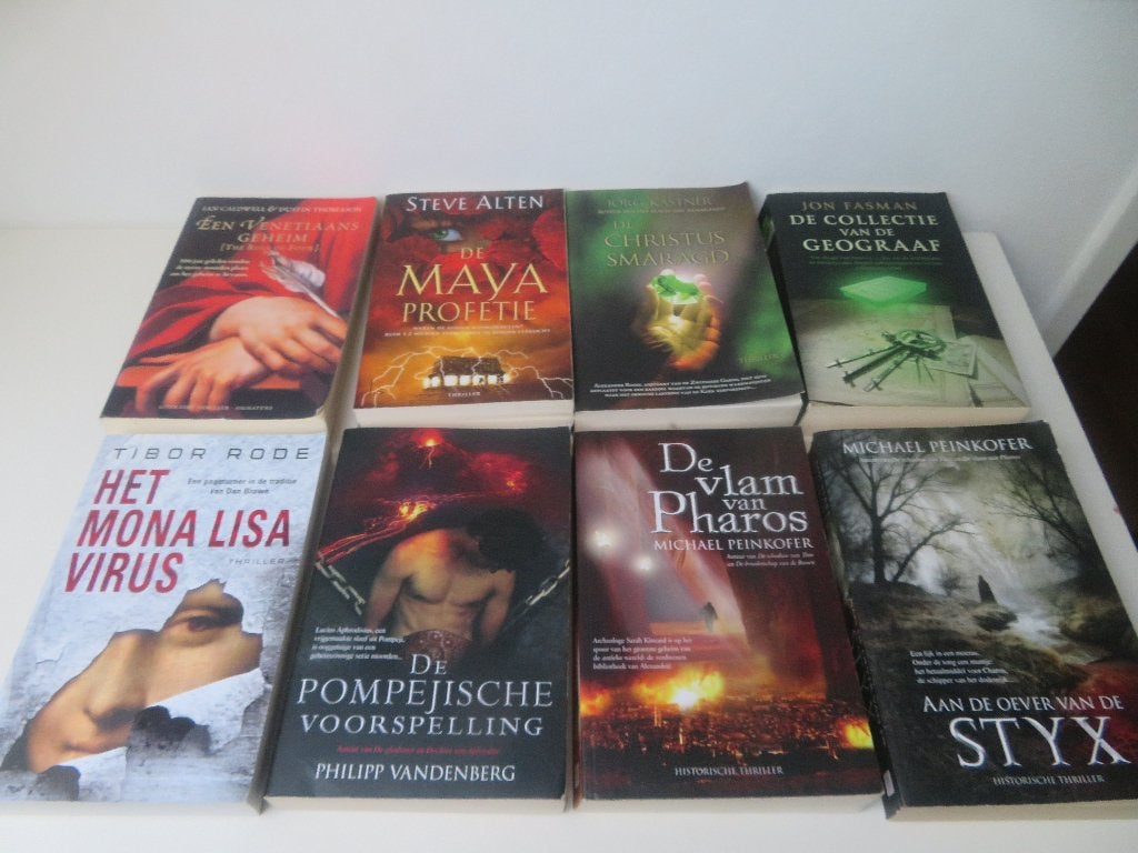 8 spannende boeken voor een tientje, Boeken, Ophalen of Verzenden