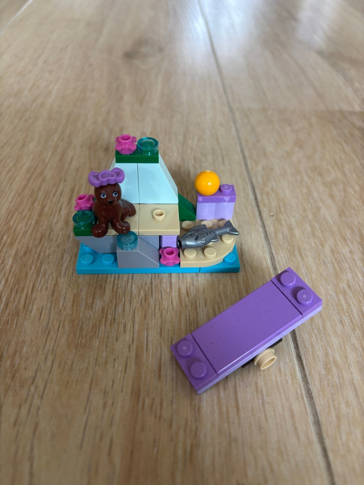 Lego Friends 41047 Zeehond op een rots, Gebruikt, Lego, Friends, Ophalen of Verzenden