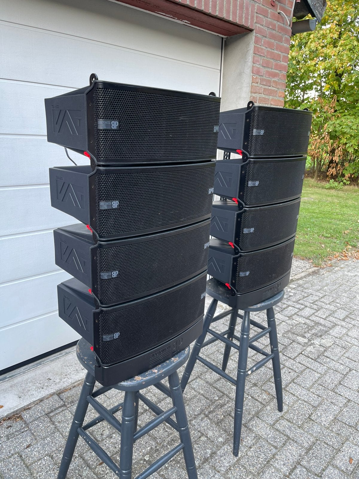 DB Technologies DVA M2 actieve line array speakers, Ophalen, Zo goed als nieuw, Overige merken