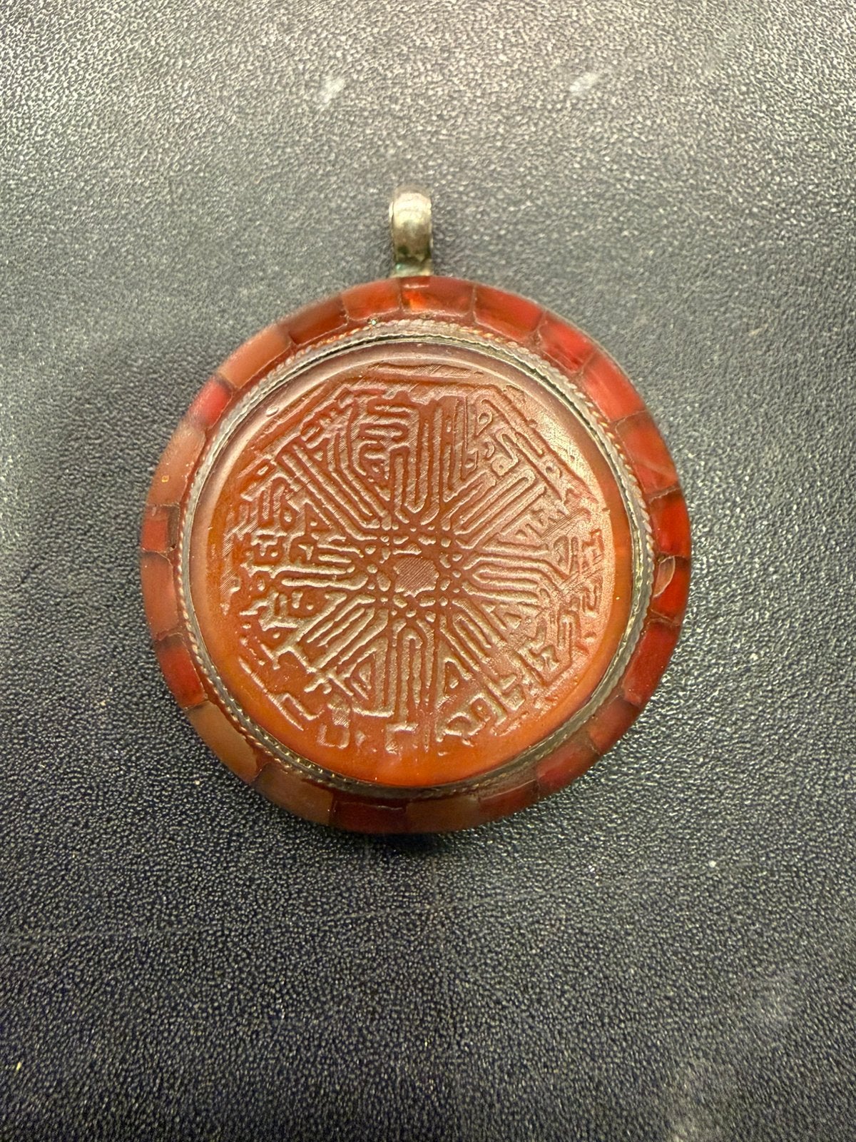 islamitisch talisman ketting hanger, Ophalen of Verzenden, Zilver