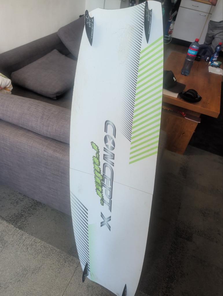 Kiteboard, Twintip, Ophalen, 4 m² of minder