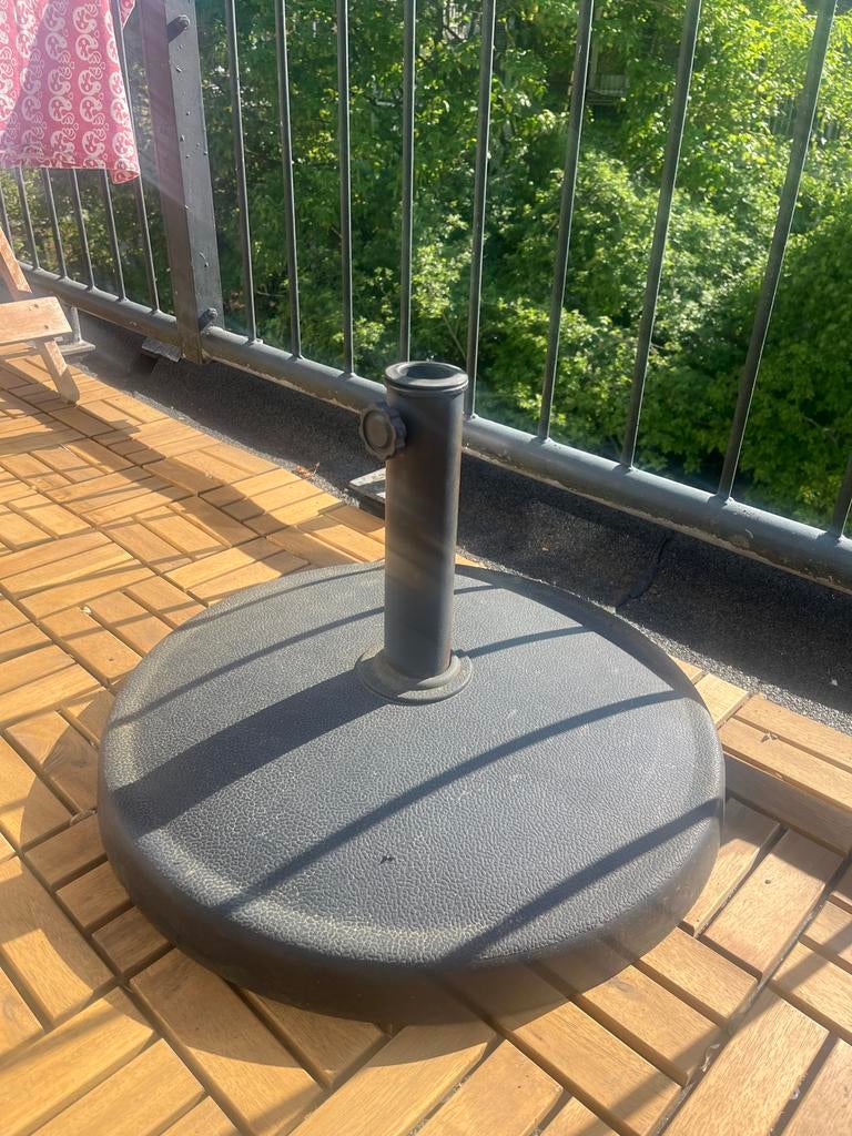 Gratis parasolvoet - Alleen ophalen in Utrecht, Ophalen, Gebruikt, Minder dan 1 meter, Parasolvoet