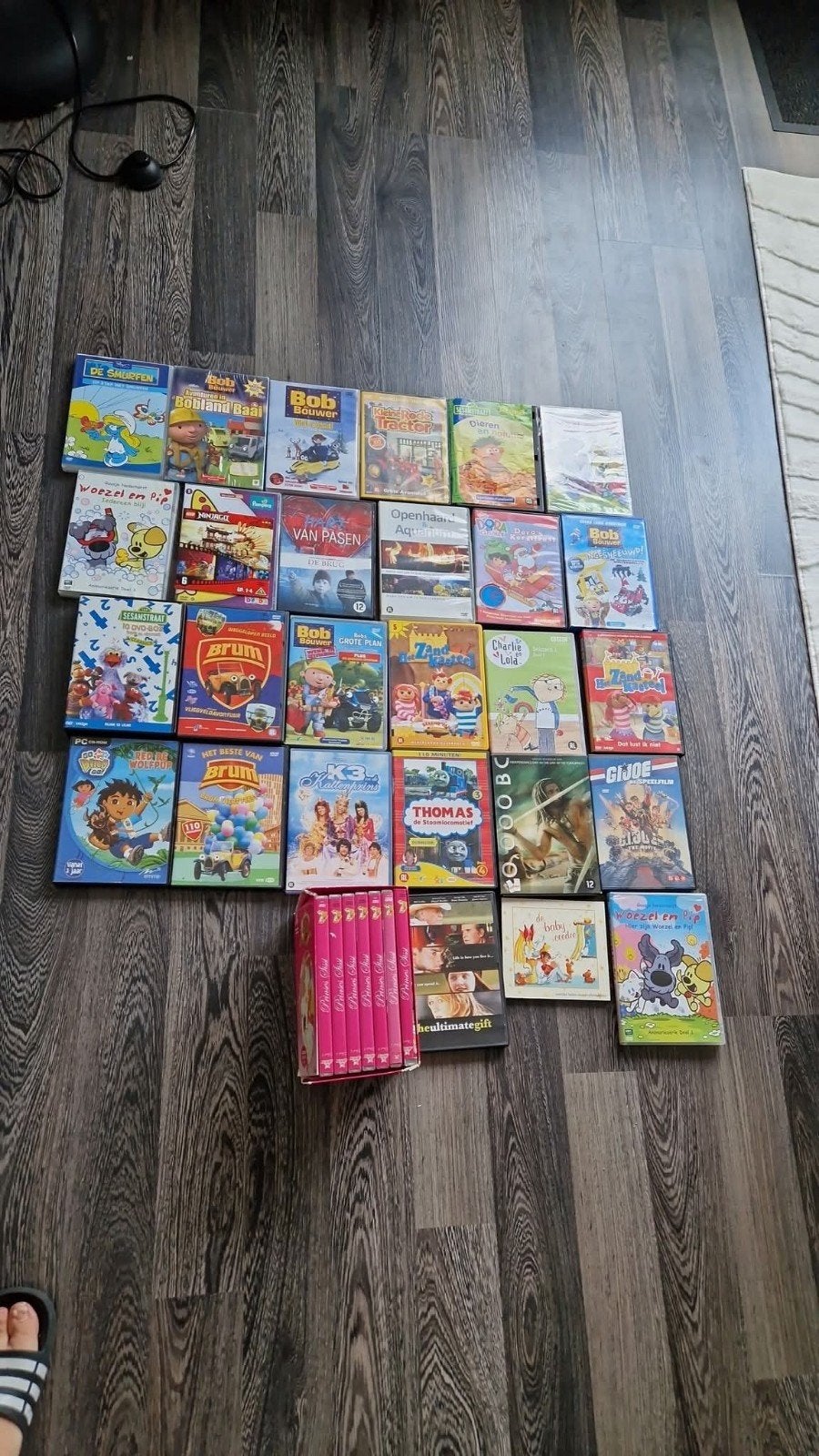 Grote collectie kinderfilms en series op DVD, Ophalen, Gebruikt, Animatie, Verzamelbox