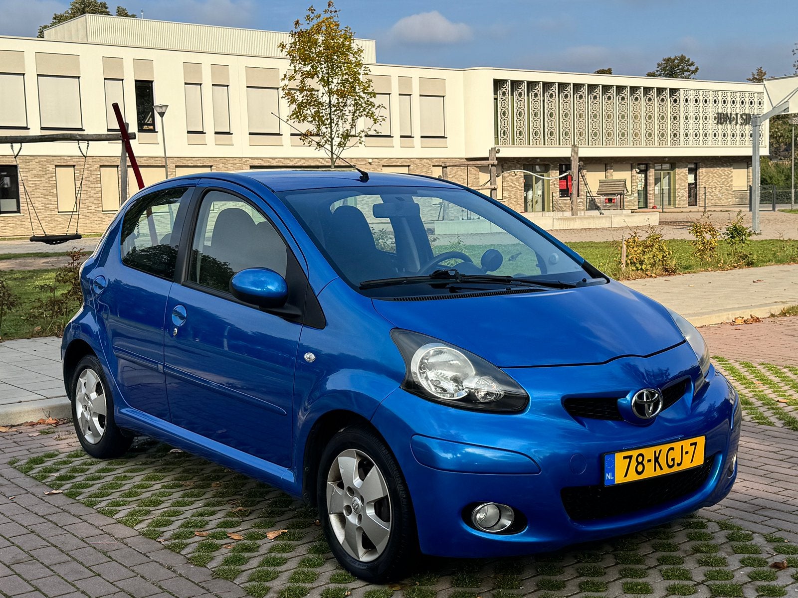 Toyota Aygo 2009| 5DRS | AİRCO | E-RAMEN | STALEN VELG| NAP|, Auto's, Voorwielaandrijving, 68 pk, Origineel Nederlands, Handgeschakeld