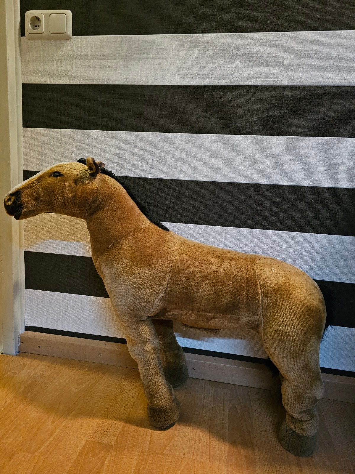 Groot speelgoed paard - 50 cm hoog, Ophalen of Verzenden, Gebruikt, Jongen of Meisje