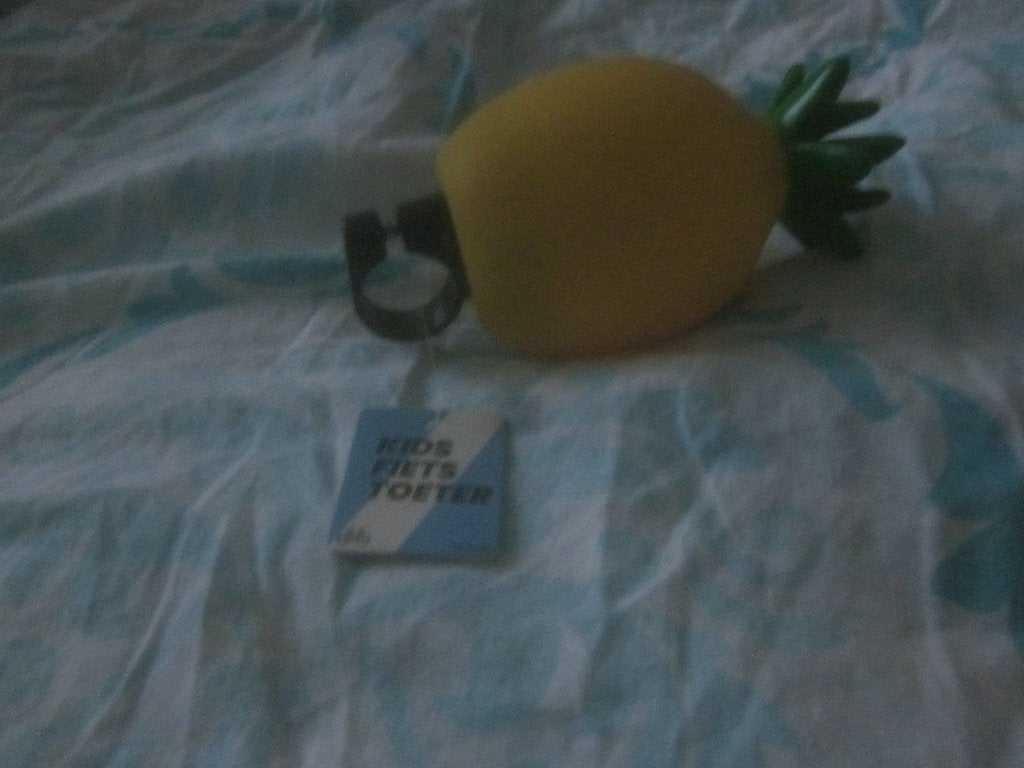 Nieuwe vrolijke fietstoeter kinderfiets ananas Just Bike, Ophalen, Nieuw, Just Bike