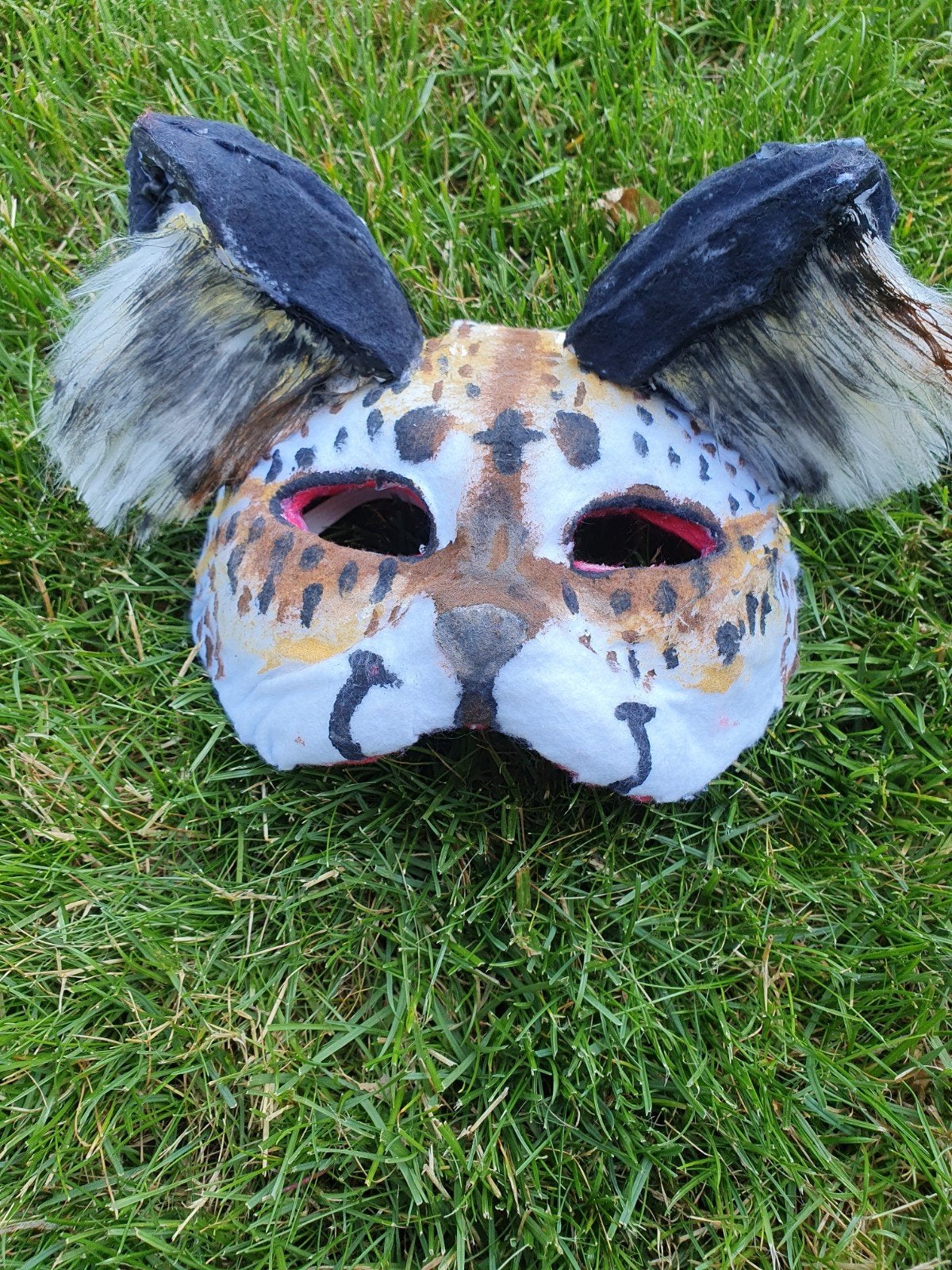 Therian masker cheetah handmade, Ophalen of Verzenden, Nieuw, Overige typen