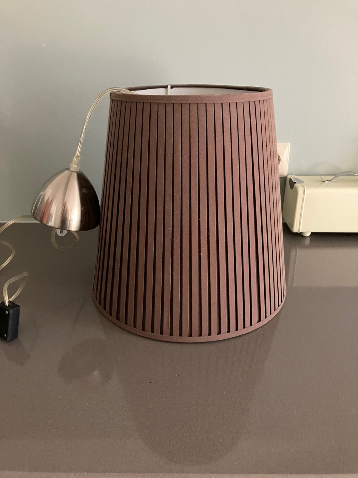 Plafondlamp, Ophalen, Gebruikt, Bruin, Rond