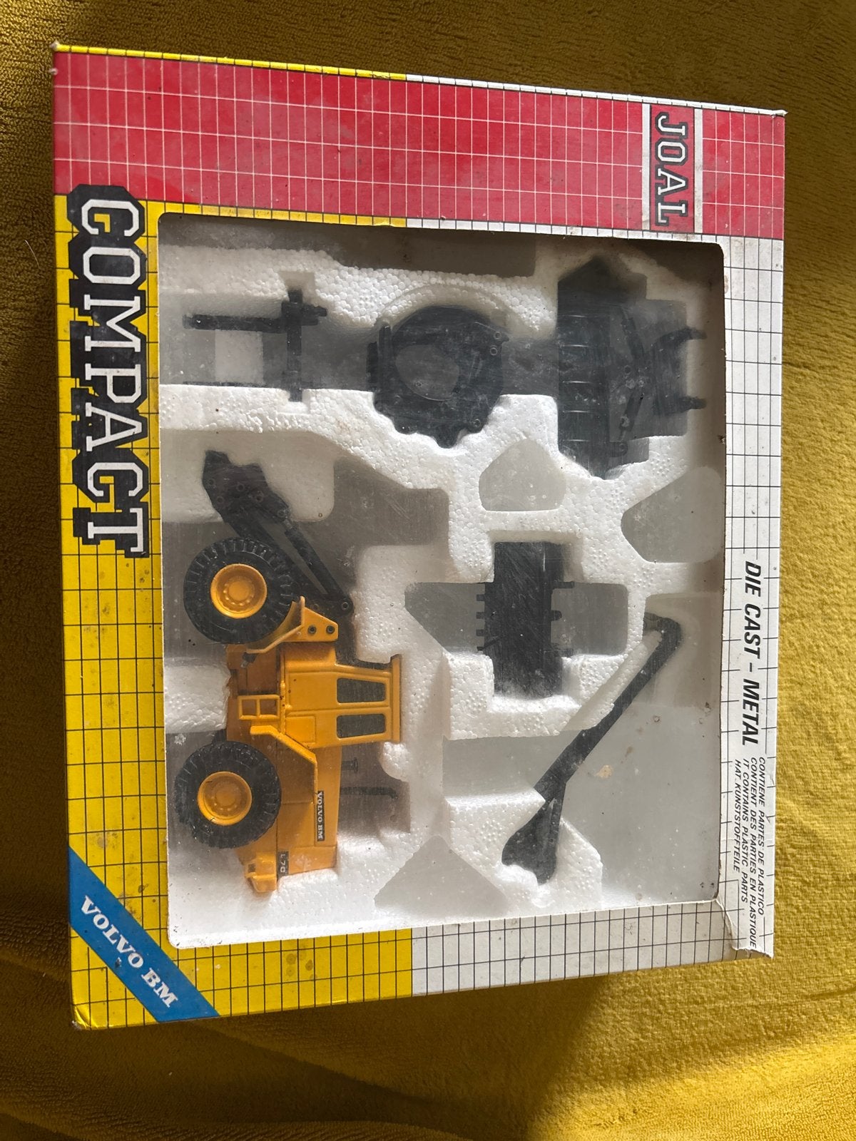 Joal Compact Volvo BM L70 Die Cast Model met accessoires, Ophalen of Verzenden, Gebruikt