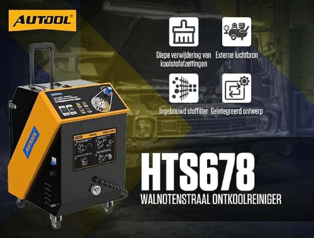 AUTOOL HTS678 Walnut Blasting machine voor inlaat & kleppen, Ophalen of Verzenden