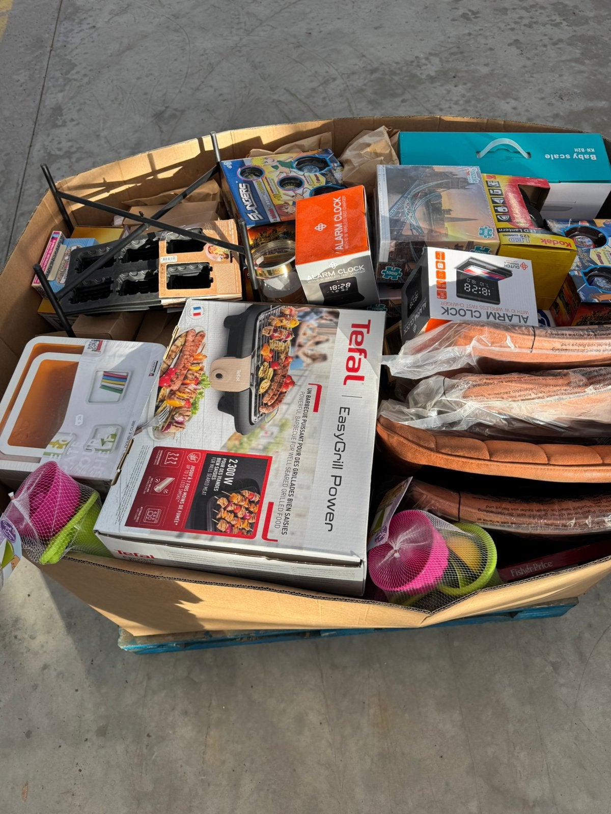Mix pallet nieuwe artikelen mix stoel speelgoed badkamer etc, Diversen, Ophalen, Nieuw