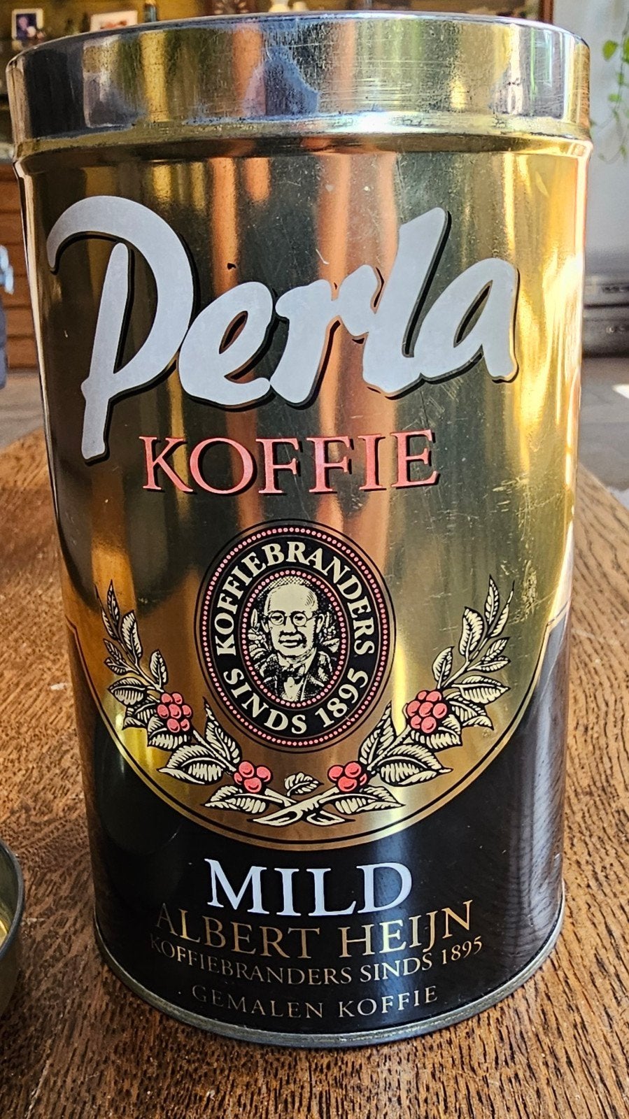 blik Perla koffie Albert Hein, Ophalen, Gebruikt, Koffie