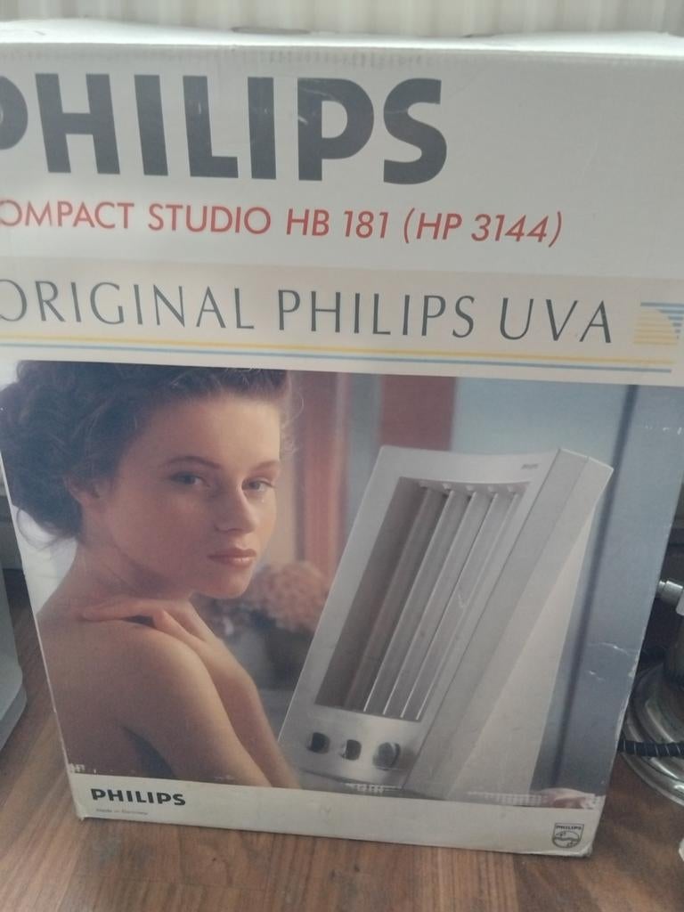 Philips Compact Studio HB 181 Gezichtsbruiner, Witgoed en Apparatuur, Zonnebanken en Gezichtsbruiners, Ophalen of Verzenden