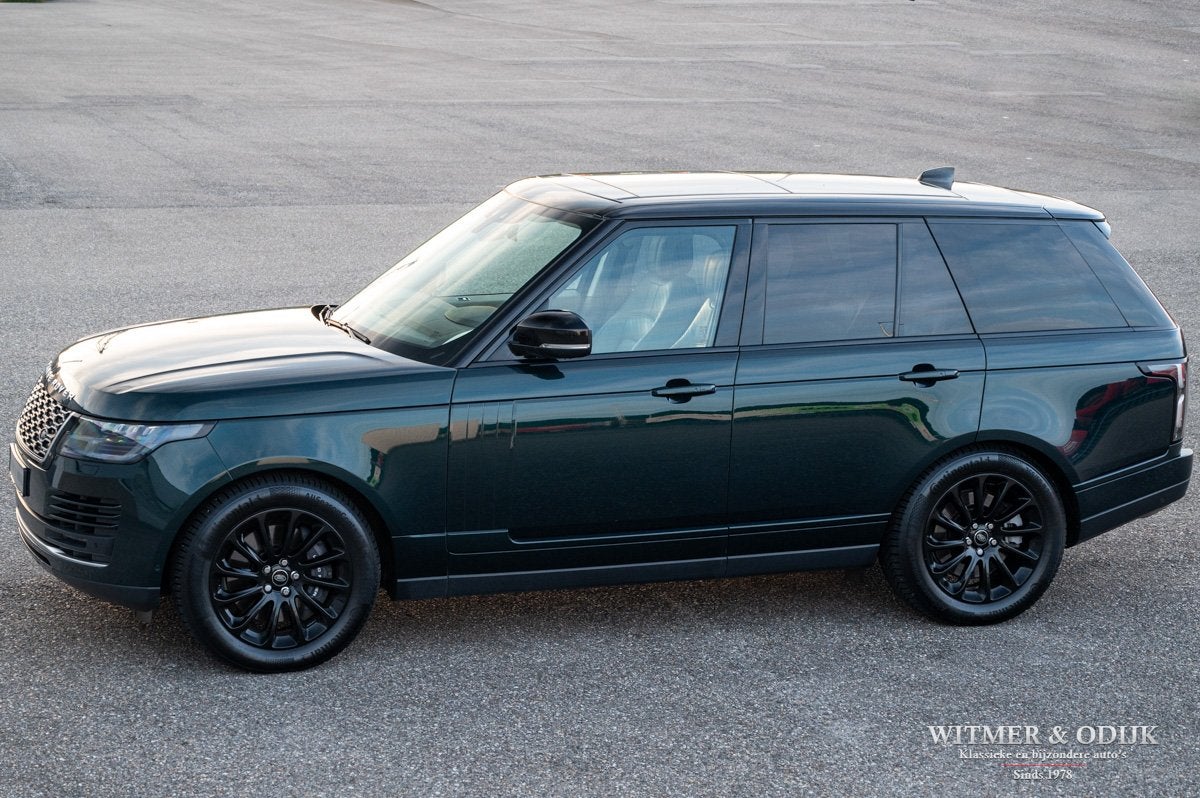 Land Rover Range Rover 2.0 P400e Vogue SVO Premium Pallete G, Auto's, Land Rover, Automaat, Gebruikt, Beige, 4 cilinders