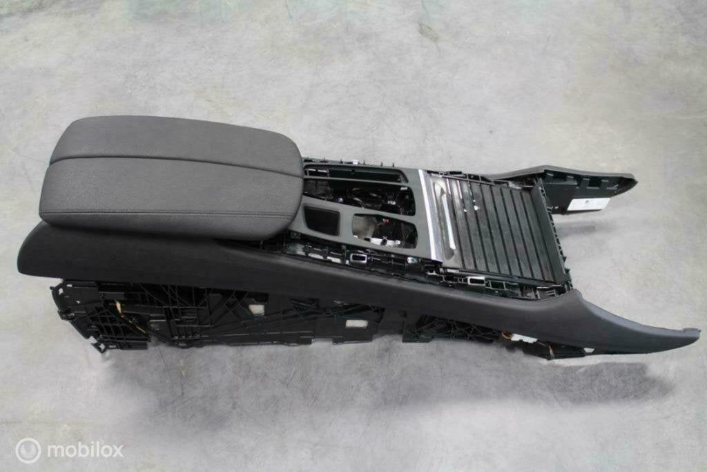Middenconsole zwart leder bmw x5 f15 (2013-2018)