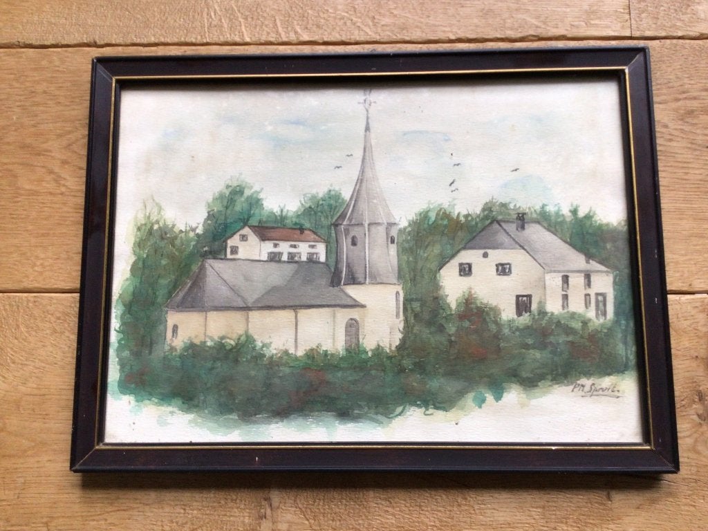 Schilderij, Antiek en Kunst, Doek, Ophalen of Verzenden, Olieverf, Klassiek