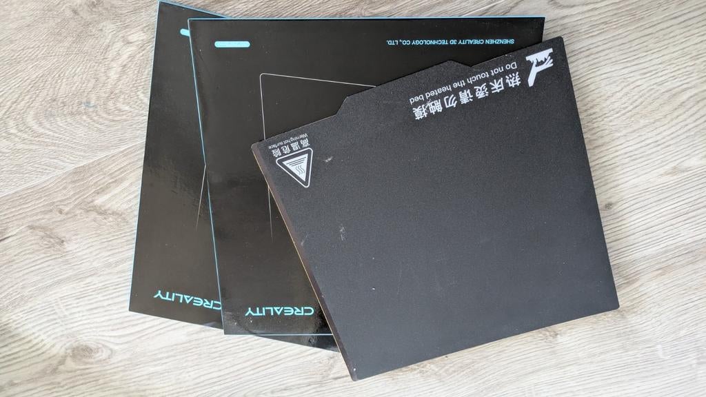 Magnetische bedden 265x250 (Ender 3 formaat) - 4 stuks, Ophalen of Verzenden, Nieuw, Creality