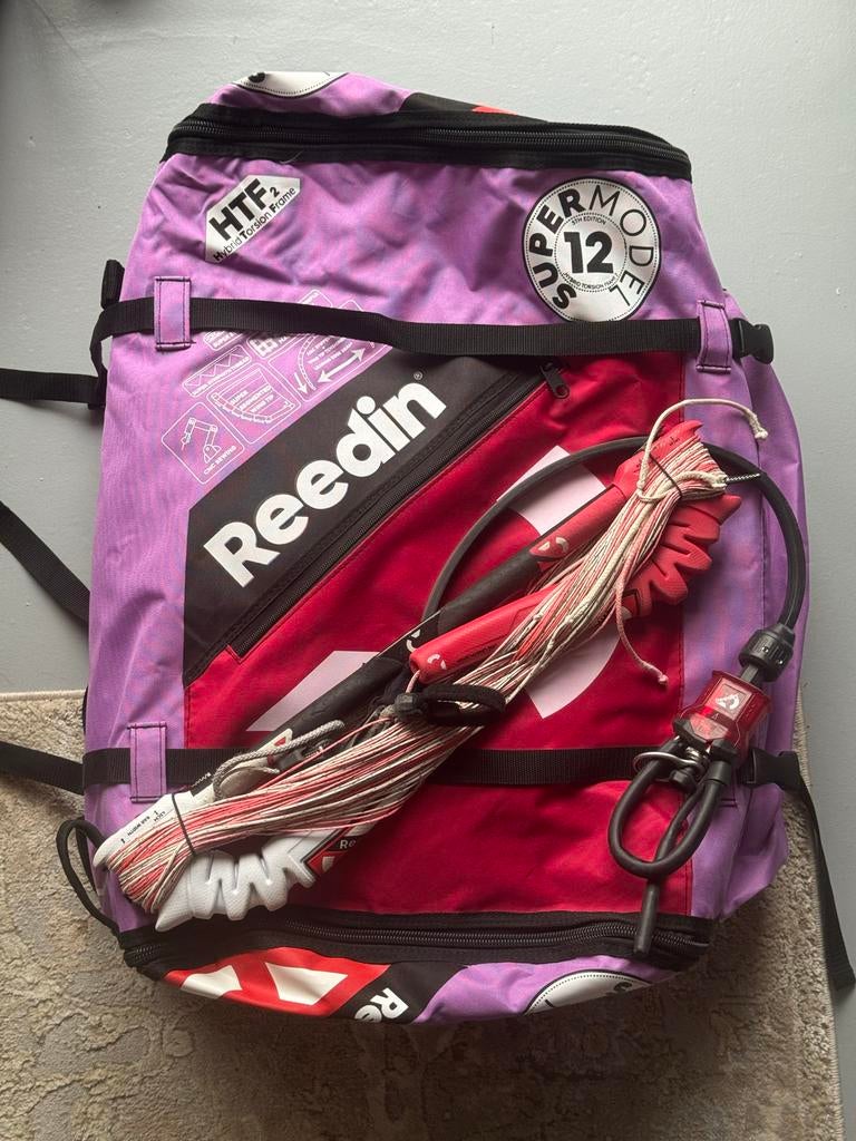 Nieuwe 12m Reedin Super Model HTF2 2024 kite 12m, Twintip, Nieuw, Ophalen of Verzenden, Kite