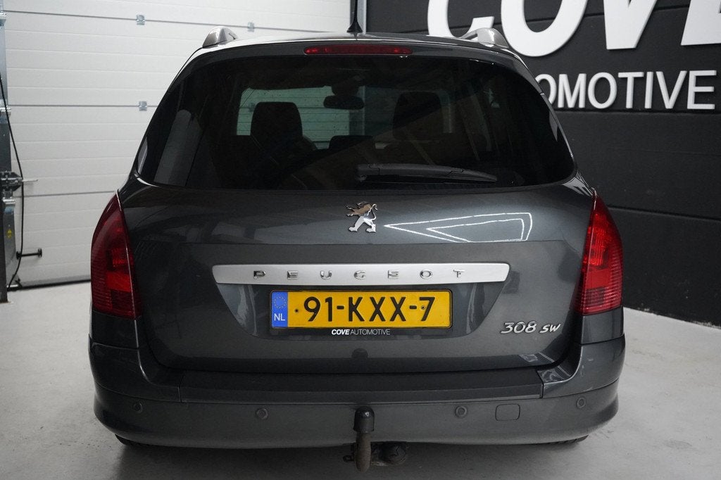 Peugeot 308 SW 1.6 VTi XS | 7 PERS | AIRCO | CRUISE, Auto's, Peugeot, Voorwielaandrijving, Gebruikt, Zwart, 4 cilinders