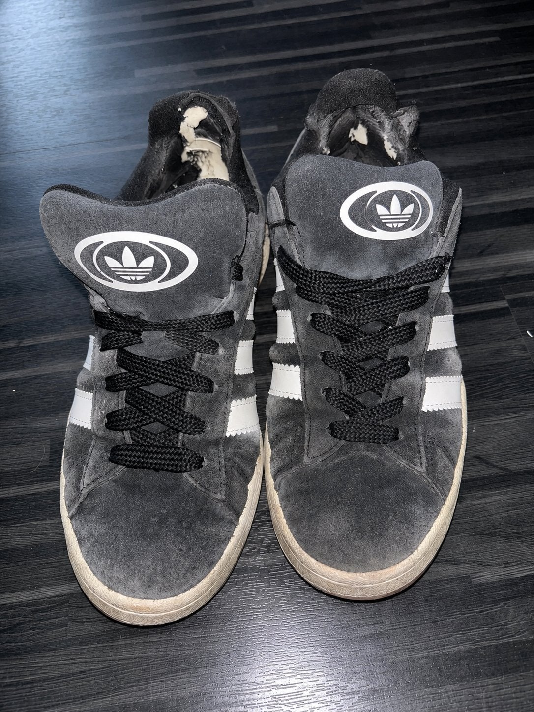 Adidas Campus Sneakers - Maat 38 2/3, Kleding | Dames, Schoenen, Ophalen of Verzenden, Gedragen, Grijs, Sneakers of Gympen