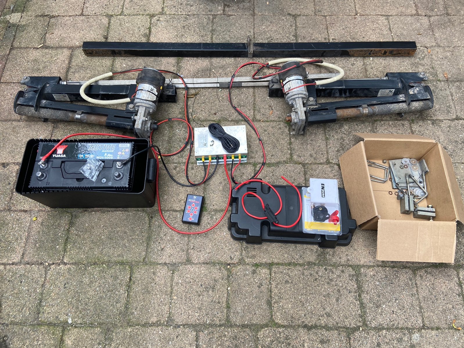 Reich Move controle mover complete set 1600KG, Ophalen, Gebruikt
