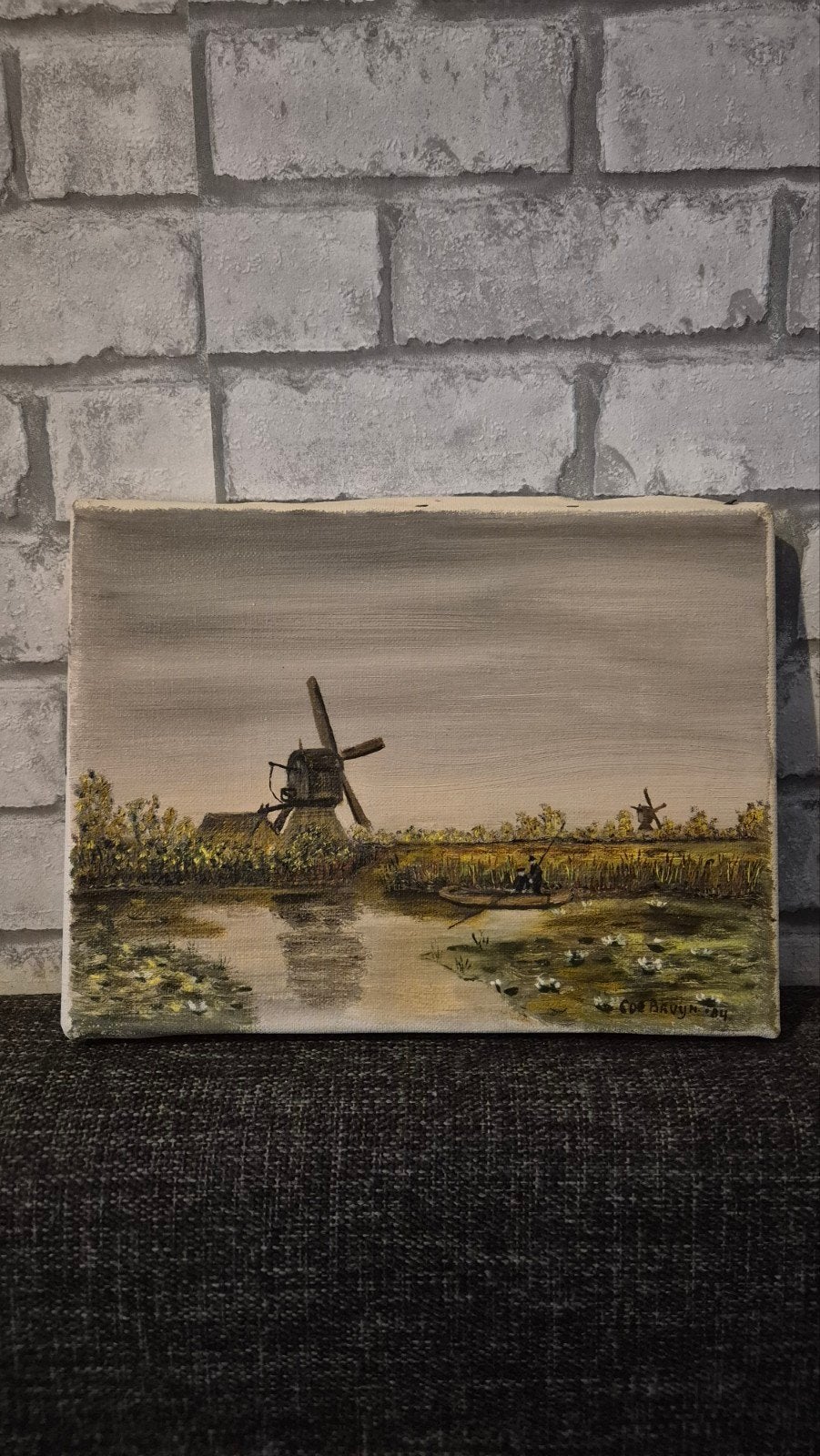 klein landschap, Ophalen of Verzenden