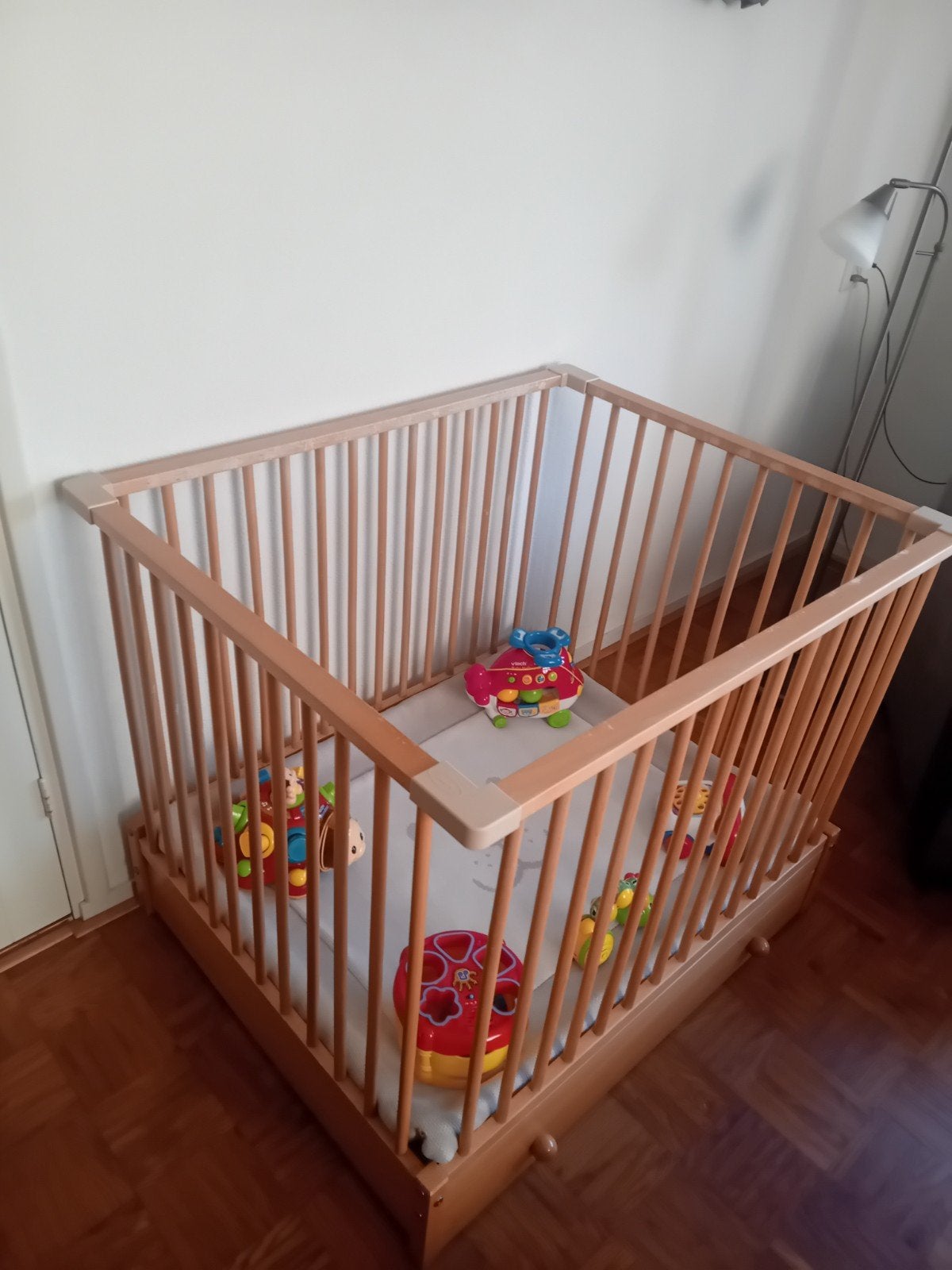 Blank houten box, Ophalen, Gebruikt