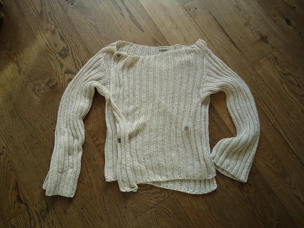 Beige katoenen Anette Görtz truitje M/L, Maat 38/40 (M), Beige, Ophalen of Verzenden, Anette Görtz
