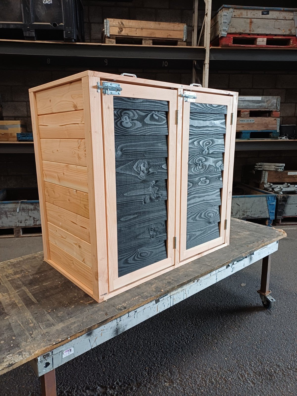 container ombouw, Ophalen of Verzenden, Nieuw, Hout, Containerberging