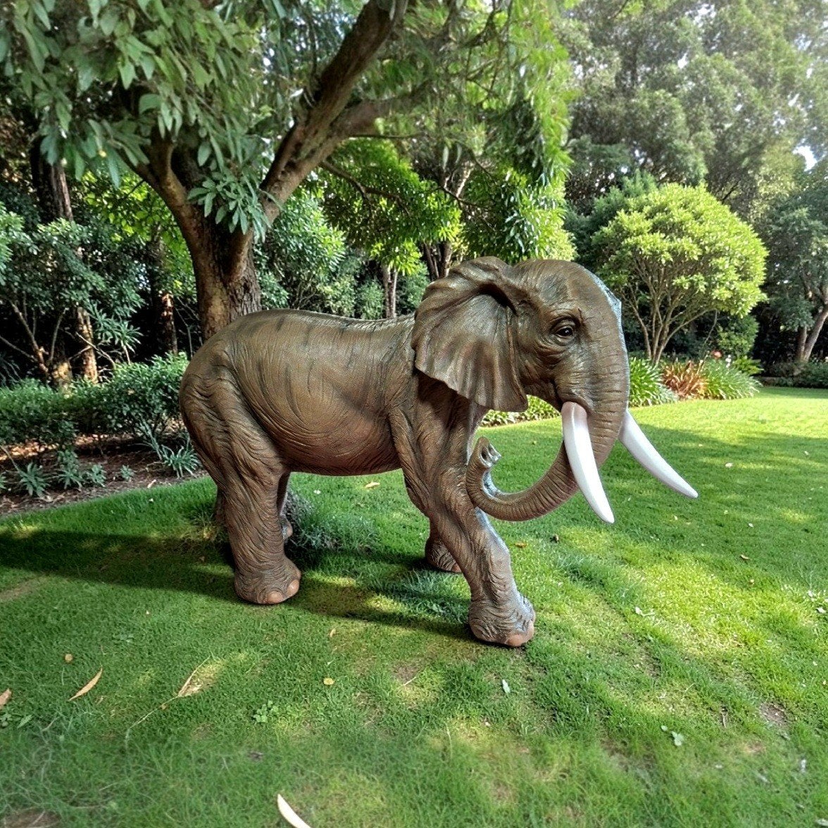 Olifant beeld, gorilla tuinbeeld koe, kalf, koe beeld ezels, Ophalen, Nieuw, Kunststof, Dierenbeeld