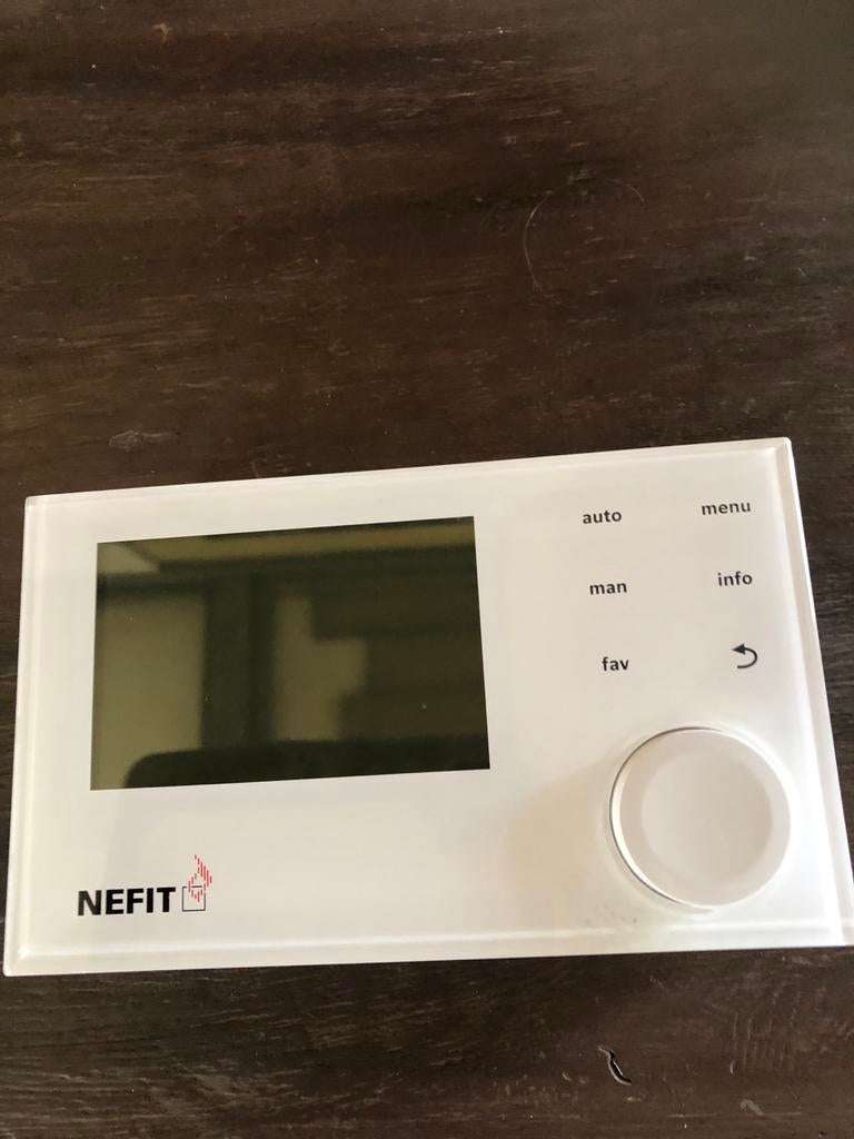 Nefit Moduline 3000 Klokthermostaat Modulerend Wit, Minder dan 30 cm, Minder dan 60 cm, Zo goed als nieuw, Ophalen