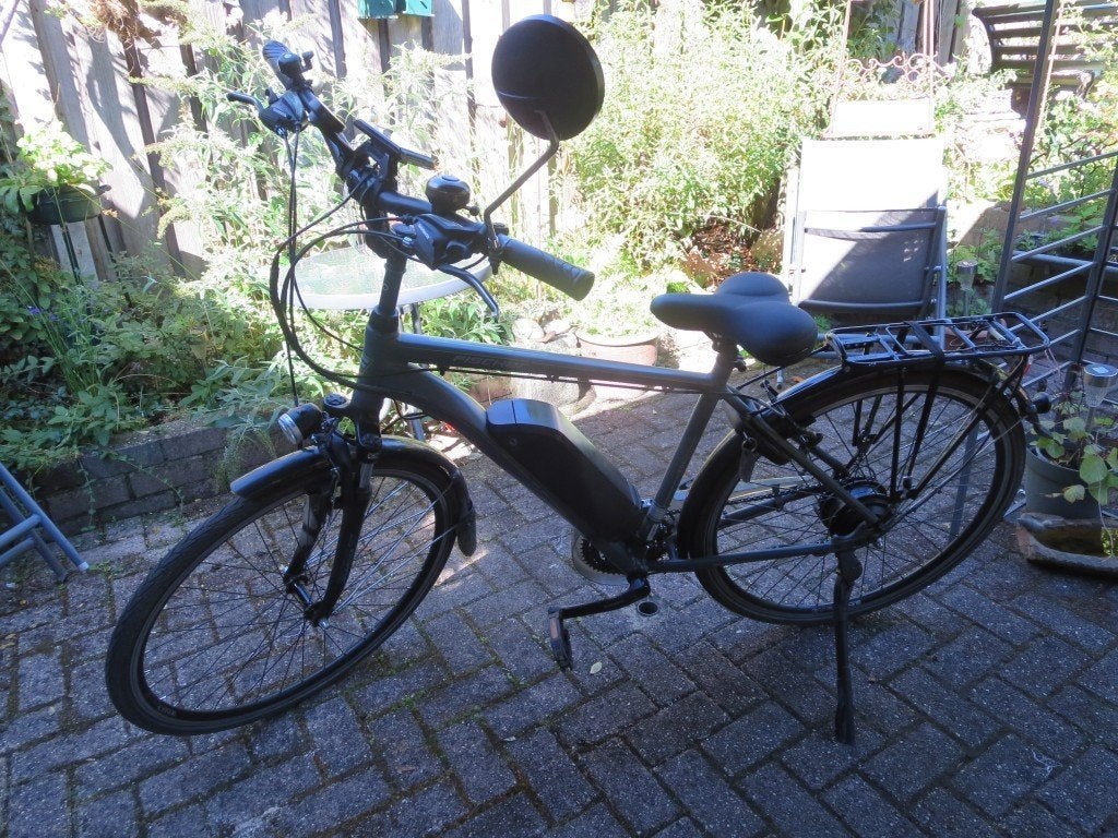 Fischer e-bike, krachtige Bafang achterwielmotor, 2 accu's, Fietsen en Brommers, Gebruikt, 47 tot 51 cm, 50 km per accu of meer