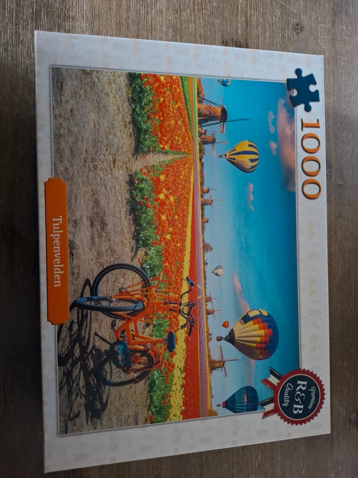 Legpuzzel Tulpenvelden 1000 stukjes R&B Quality, Ophalen of Verzenden