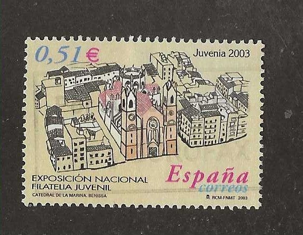 Spanje; 3817 Juvenia '03, Verzenden, Gestempeld