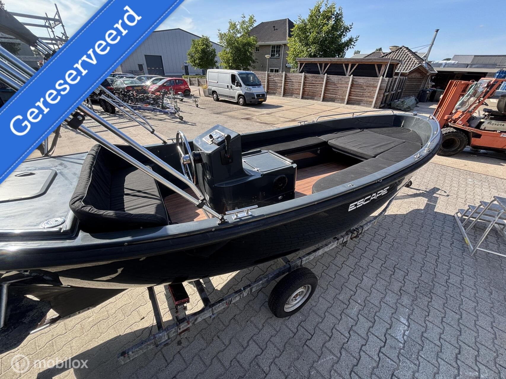 Escape 600 reddingsloep / diesel 16 PK (2011), Watersport en Boten, Overige brandstoffen