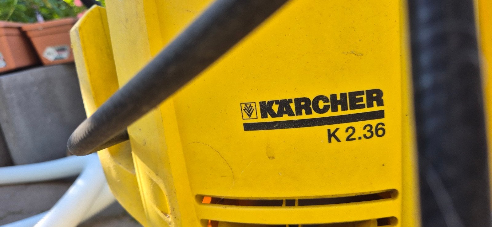 Kärcher K 2.36 Hogedrukreiniger met T-Racer, Tuin en Terras, Hogedrukreinigers, Gebruikt, Elektrisch, Ophalen of Verzenden
