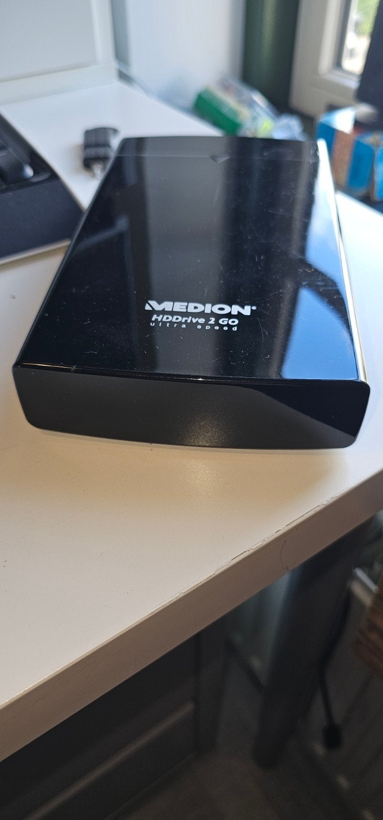 Medion HDDrive 2 GO Externe Harde Schijf 1TB USB 2.0, Computers en Software, Gebruikt, Server, HDD, Medion