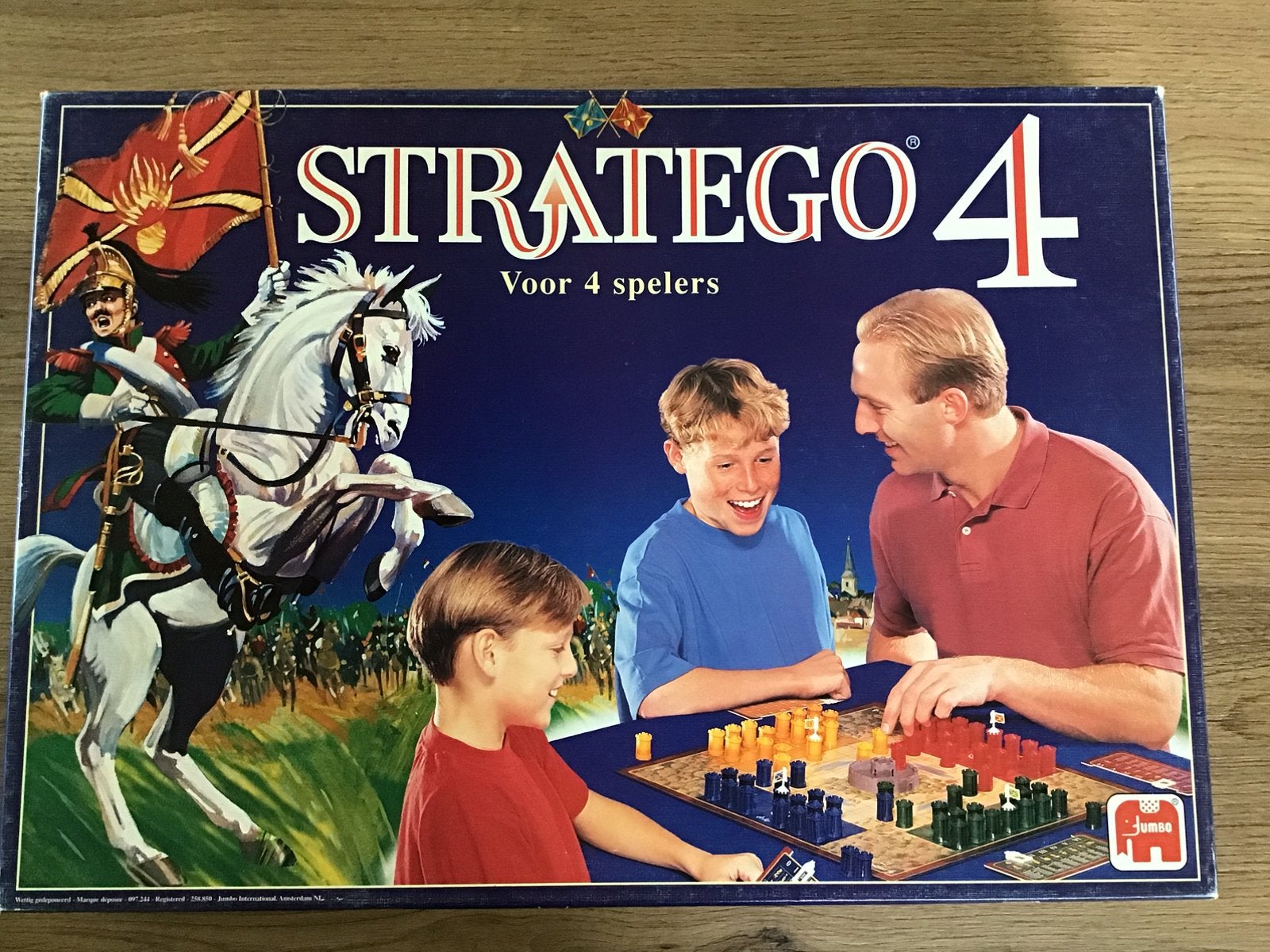 Stratego 4 spelers (Jumbo), Drie of vier spelers, Ophalen of Verzenden, Zo goed als nieuw, Jumbo