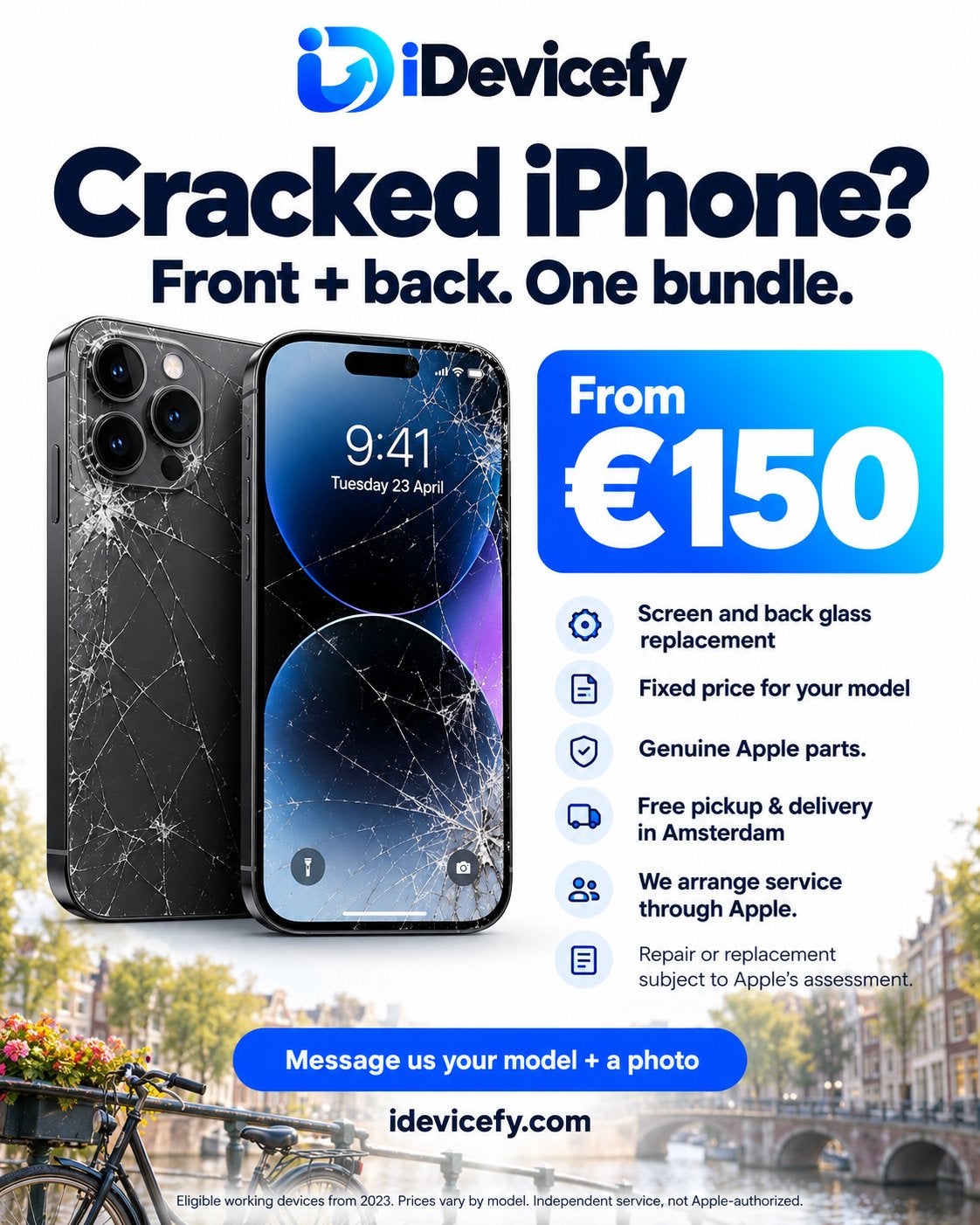 iPhone, iPad & MacBook Reparatie via Apple | iDevicefy, Garantie, Mobiele-telefoonreparatie