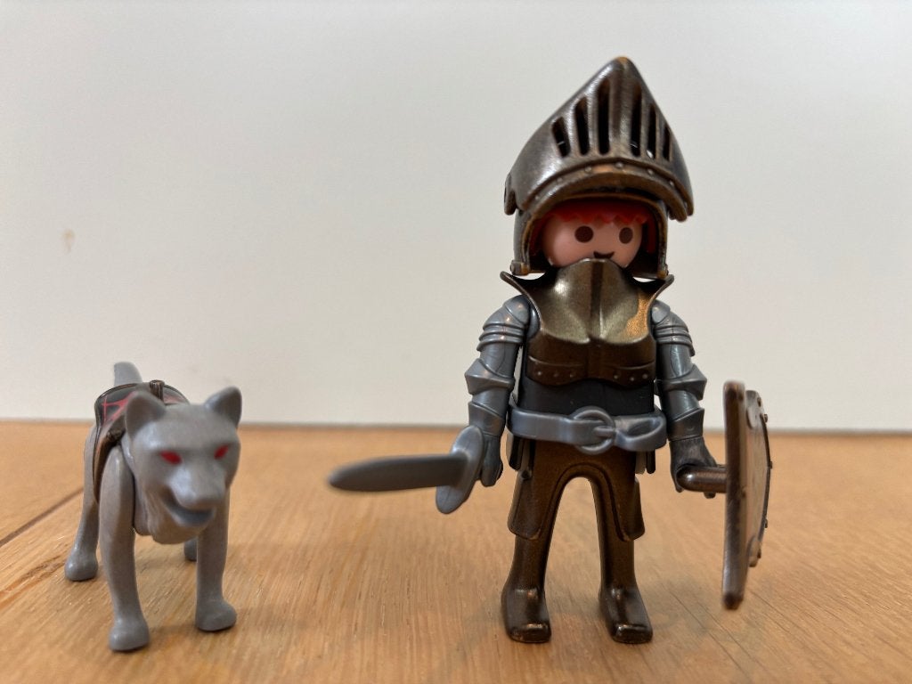 Playmobil 4807 Wolf ridder, Complete set, Ophalen of Verzenden, Zo goed als nieuw, Knights