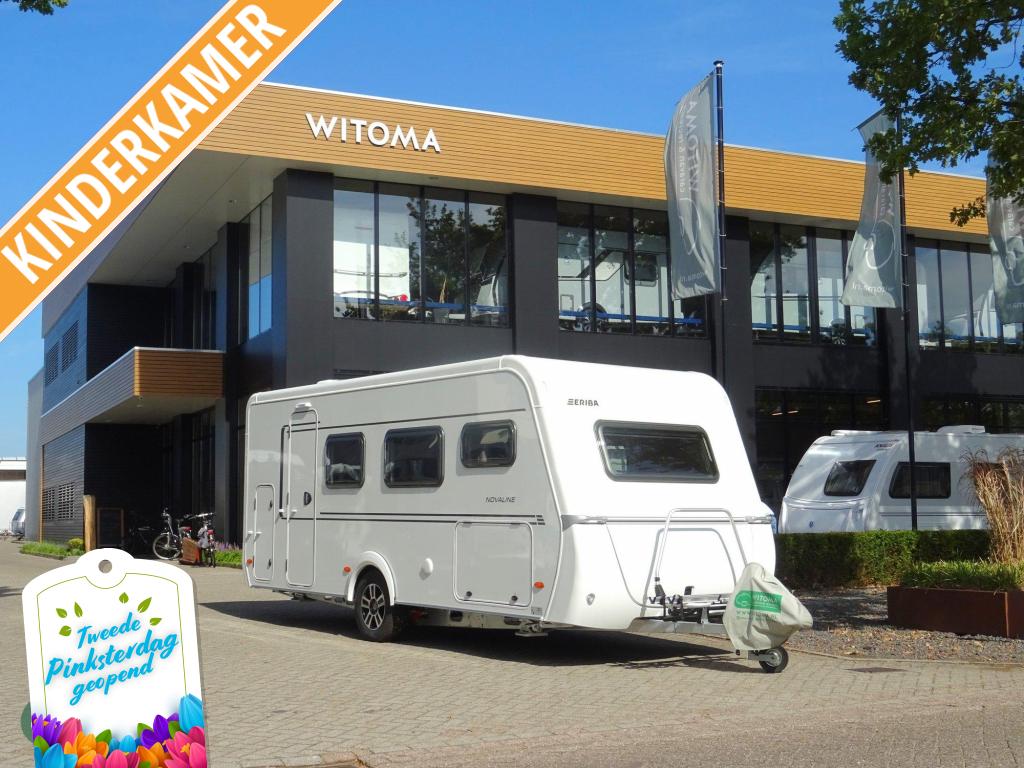 Eriba Novaline 515 2de pinksterdag open huis, Schokbreker, Standaardzit, Bedrijf, 5 tot 6 meter