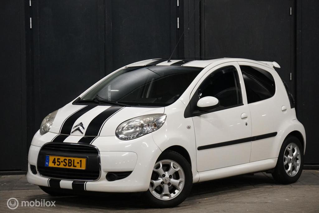 Citroen C1 1.0-12V Exclusive AUT|schuifdak|carplay|airco|apk, Euro 5, Gebruikt, 4 stoelen, C1