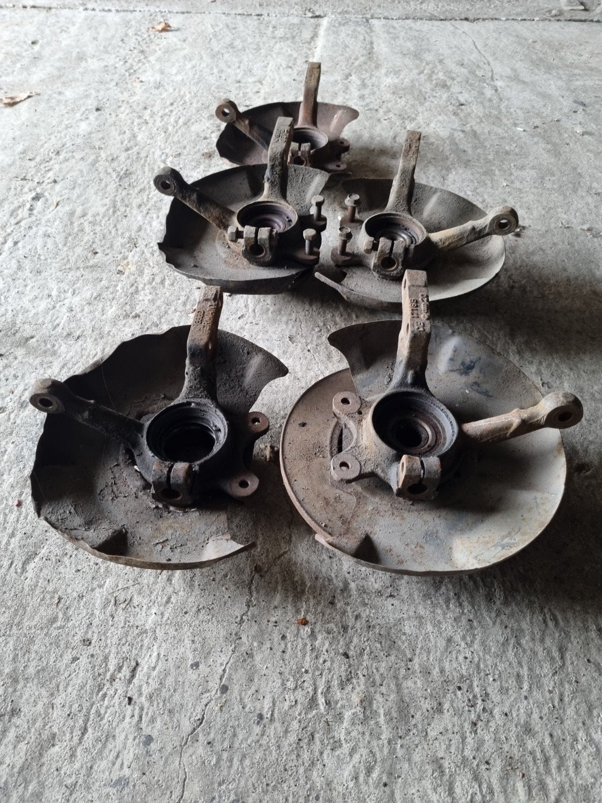 Gebruikte fusee met wiellager voor vw golf mk1 2 3, Ophalen, Gebruikt, Volkswagen