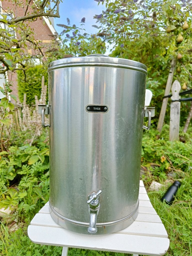 drinkwatertank rvs met kraantje, Ophalen, Zo goed als nieuw