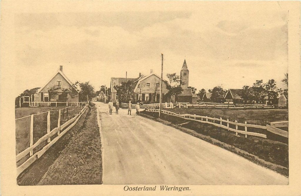 701-183-037 Oosterland Wieringen, Verzamelen, Verzenden, Voor 1920, Noord-Holland