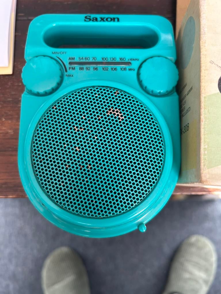 Vintage transistor radio ,am/fm, Ophalen of Verzenden, Zo goed als nieuw