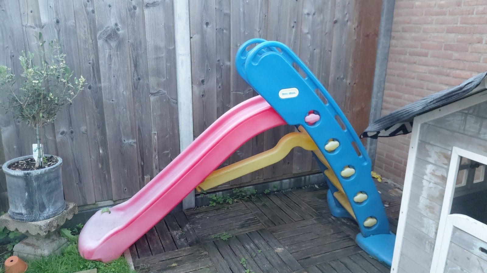 Gratis glijbaan en wip., Ophalen, Glijbaan
