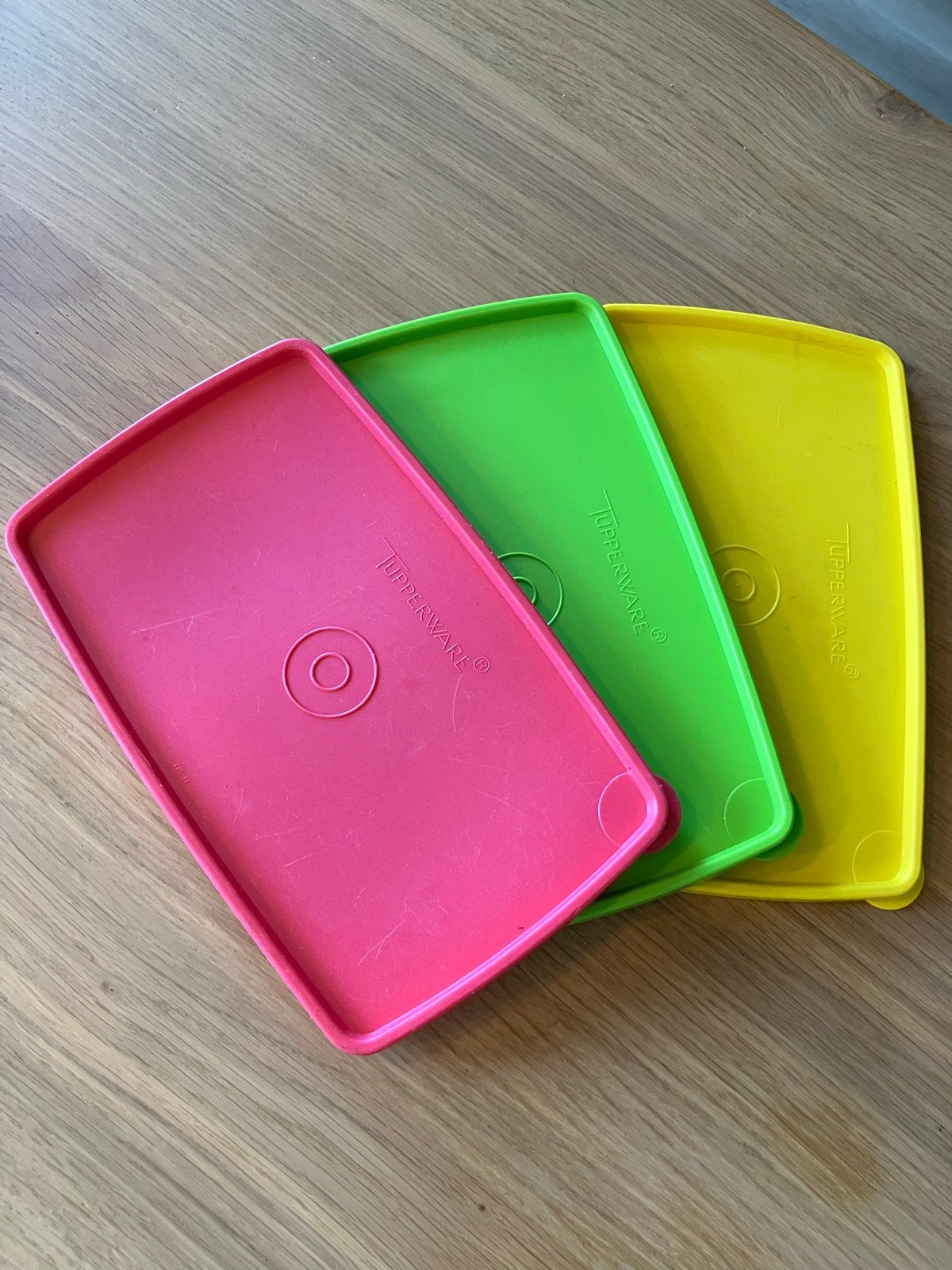 Tupperware diepvriesdeksels (3 stuks), Huis en Inrichting, Keuken | Tupperware, Zo goed als nieuw, Overige typen, Ophalen of Verzenden
