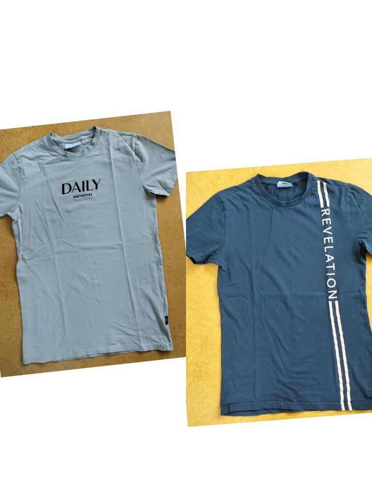 2 t-shirts van de Sting. Mt xs, Kleding | Heren, Ophalen of Verzenden, Zo goed als nieuw, Maat 46 (S) of kleiner